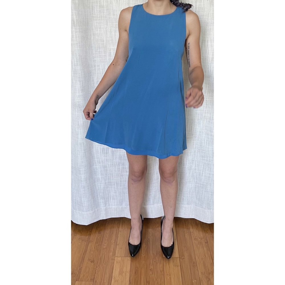 Alice and Olivia: Blue Dress